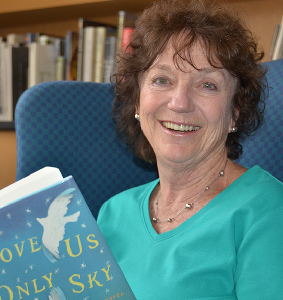 community member reading